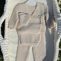 Ensemble en maille {Broderie}