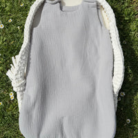 Gigoteuse gaz de coton {Broderie}