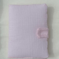 Protège carnet de santé gaz de coton {Broderie}