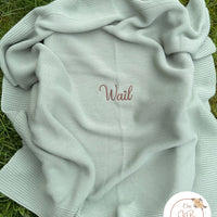 Plaid maille premium