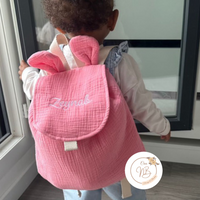 Sac à dos gaz de coton {Broderie}