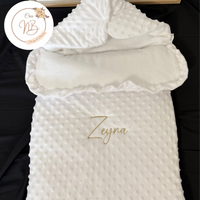 Nid d’ange minky {Broderie}