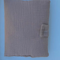 Protège carnet de santé gaz de coton {Broderie}