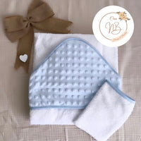 Cape de bain minky {Broderie}