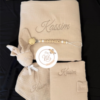 Coffret essentiel gaz de coton {Broderie}