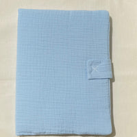 Protège carnet de santé gaz de coton {Broderie}