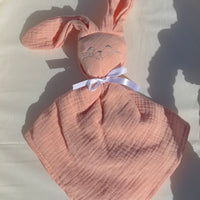 Doudou gaz de coton {Broderie}