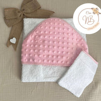 Cape de bain minky {Broderie}