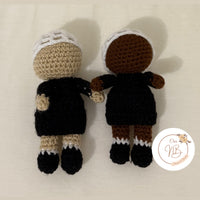 Doudou poupée garçon