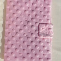 Protège carnet de santé minky {Broderie}