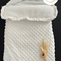 Nid d’ange minky {Broderie}