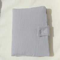 Protège carnet de santé gaz de coton {Broderie}