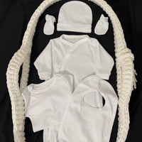 Ensemble tenue 5 pièces coton {Broderie}