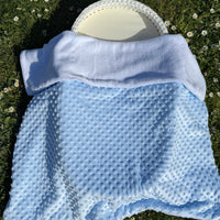 Plaid minky {Broderie}