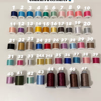 Attache tétine tissu noeud