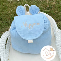 Sac à dos gaz de coton {Broderie}