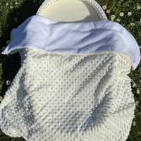 Plaid minky {Broderie}