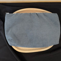 Trousse de toilette velours côtelés {Broderie}