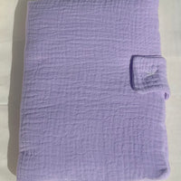 Protège carnet de santé gaz de coton {Broderie}