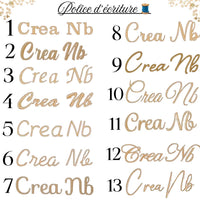 Doudou lange collection gold {Broderie}