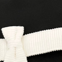 Attache tétine tissu noeud