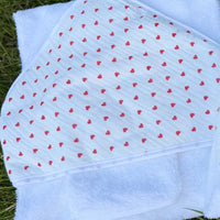 Cape de bain gaz de coton {Broderie}