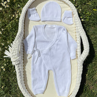 Combinaison en maille {Broderie}