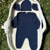 Combinaison en maille {Broderie}