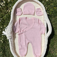 Combinaison en maille {Broderie}