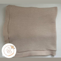 Plaid maille {Broderie}