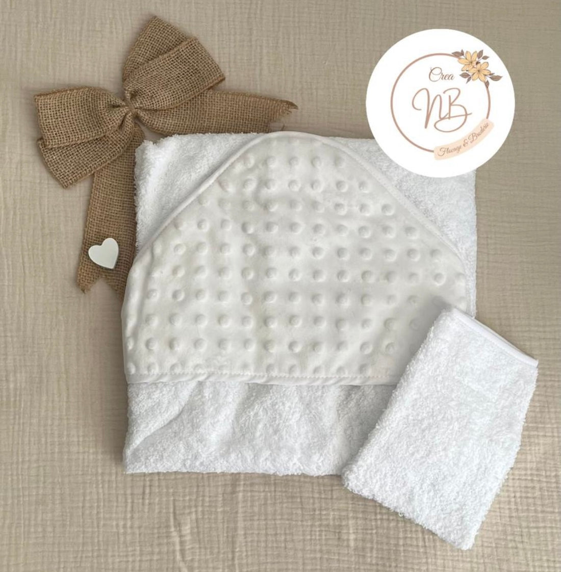 Cape de bain minky {Flocage}