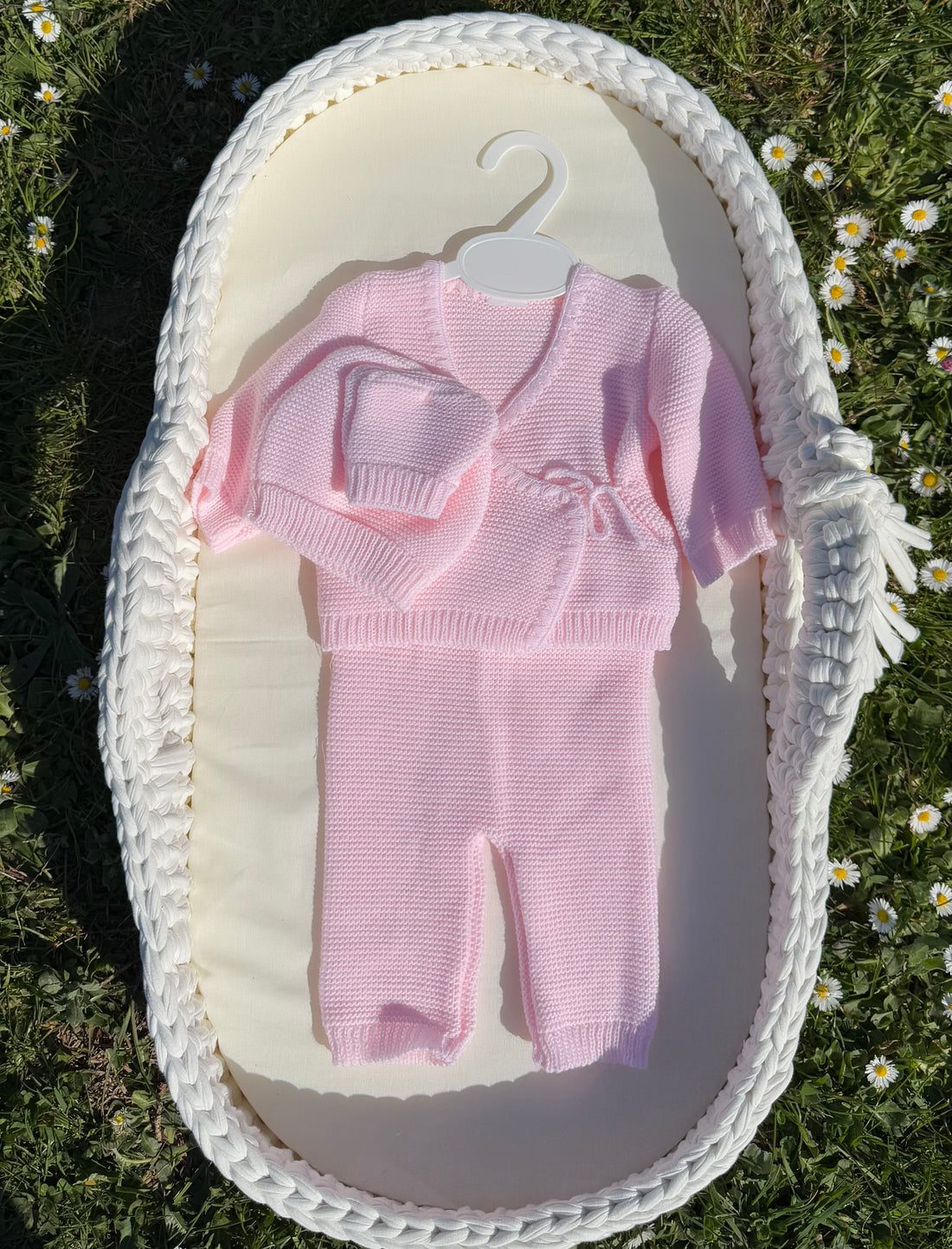Ensemble en maille {Broderie}