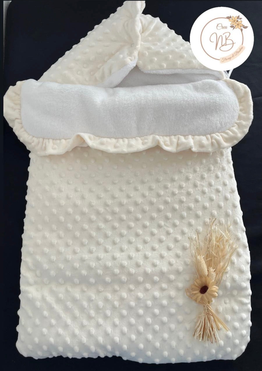 Nid d’ange minky {Broderie}