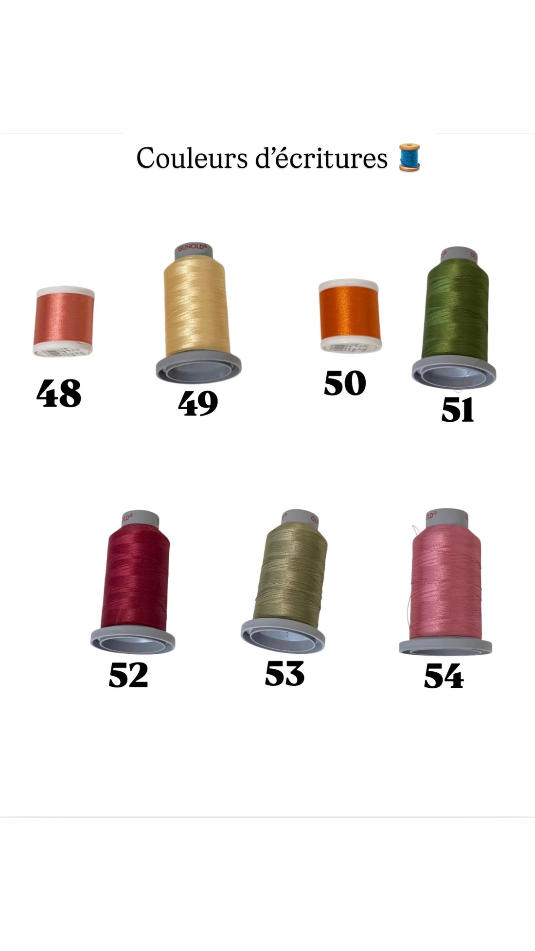 Motifs pour les articles en broderie 🧵