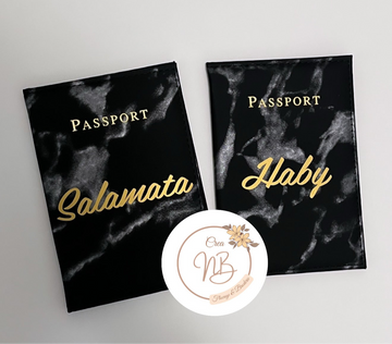 Protège passeport {Flocage}