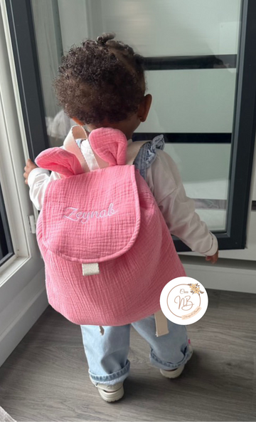 Sac à dos gaz de coton {Broderie}