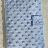 Protège carnet de santé minky {Broderie}