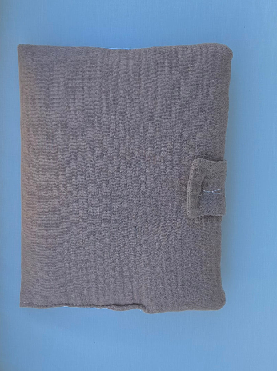 Protège carnet de santé gaz de coton {Broderie}