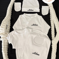 Ensemble tenue 5 pièces coton {Flocage}