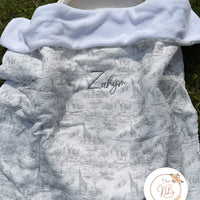 Plaid gaz de coton safari
