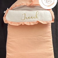 Nid d’ange gaz de coton {Flocage}