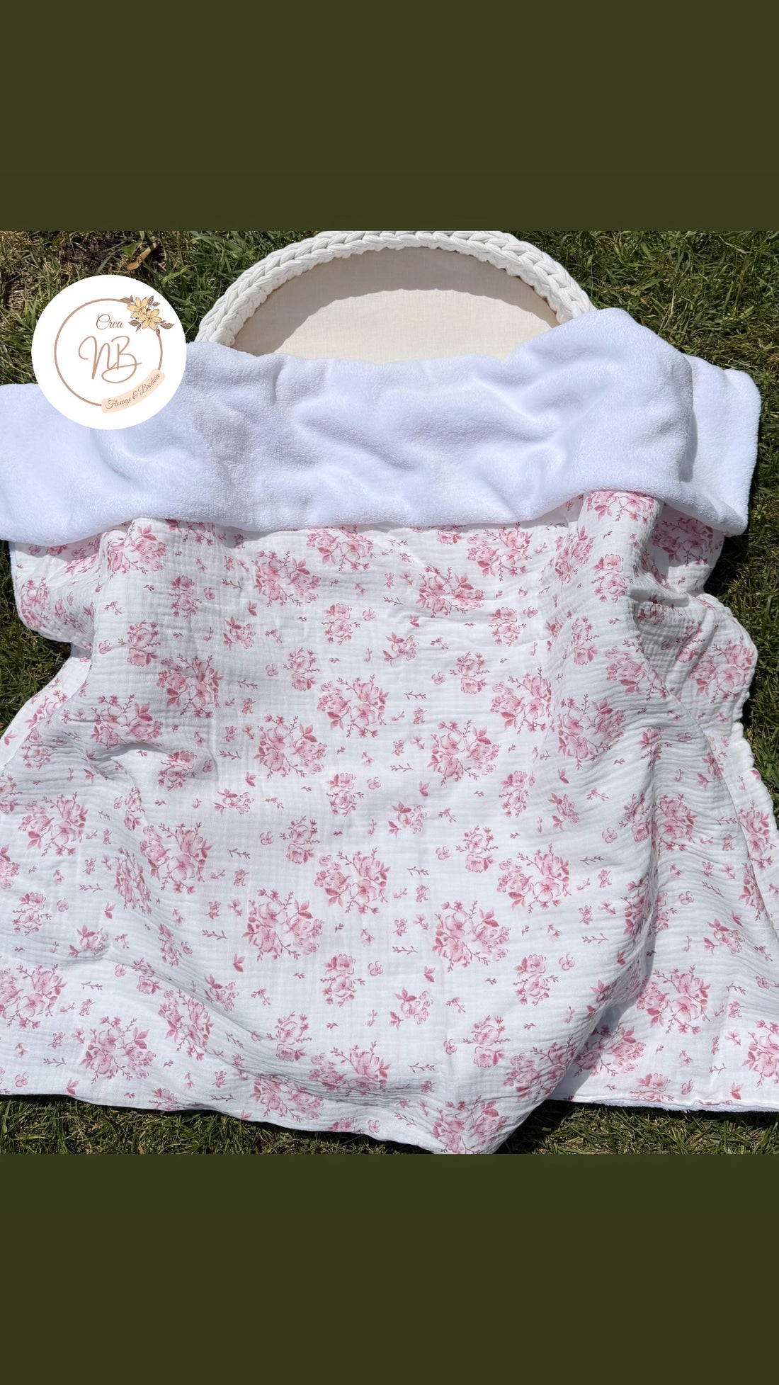 Plaid gaz de coton