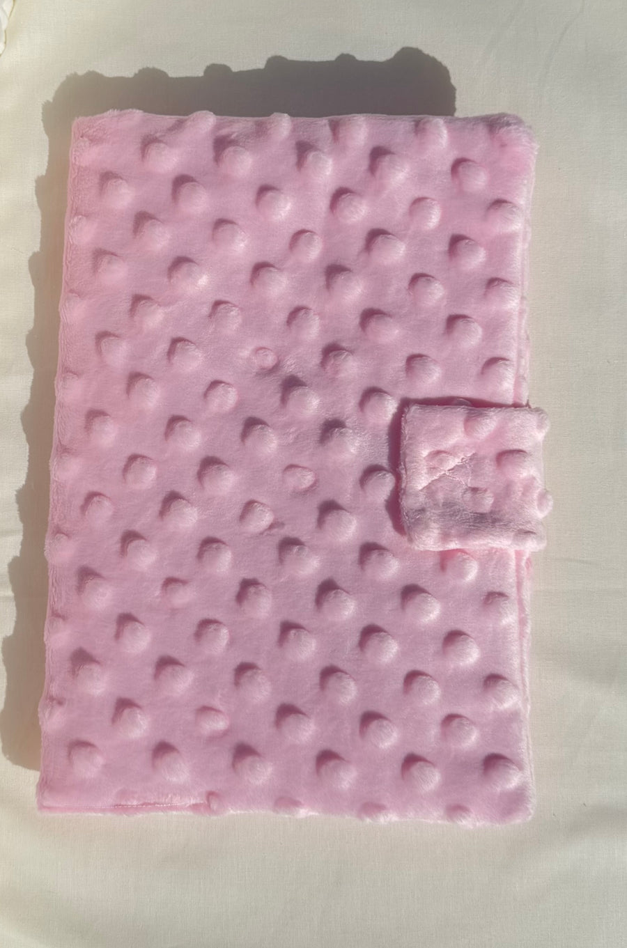 Protège carnet de santé minky {Flocage}