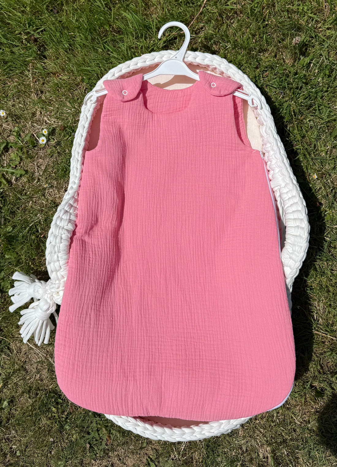 Gigoteuse gaz de coton {Broderie}