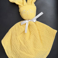 Doudou gaz de coton {Broderie}