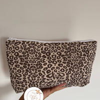 Trousse de toilette gaz de coton {Broderie}