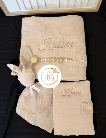 Coffret essentiel gaz de coton {Broderie}