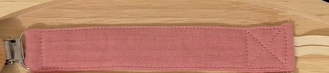 Attache tétine tissu {Flocage}