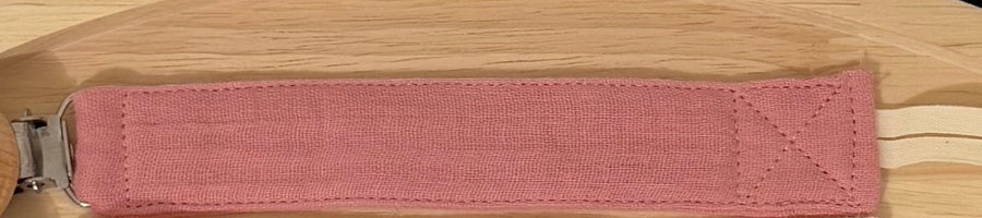 Attache tétine tissu {Flocage}