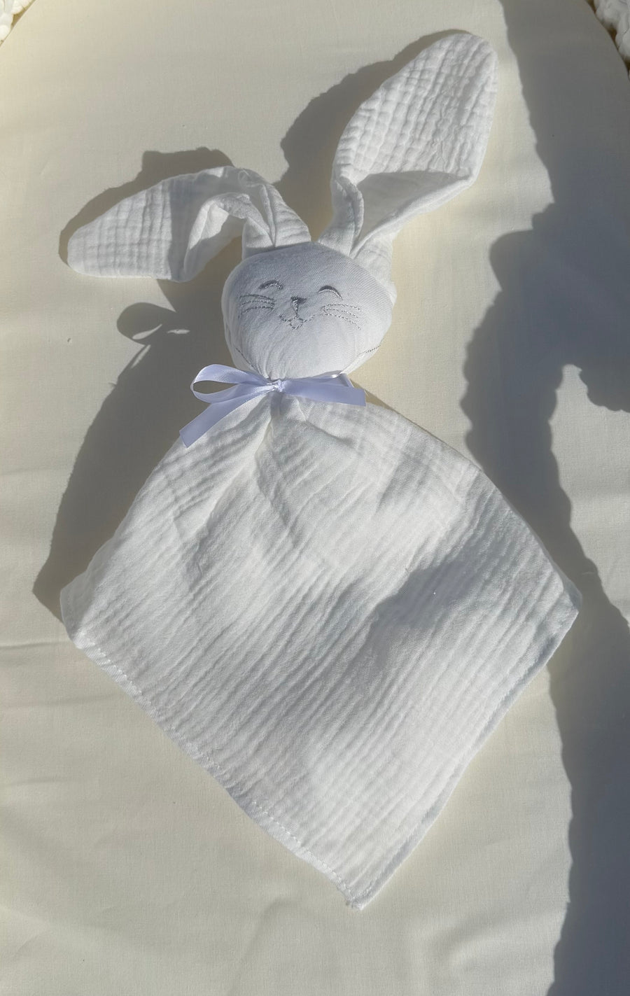 Doudou gaz de coton {Broderie}
